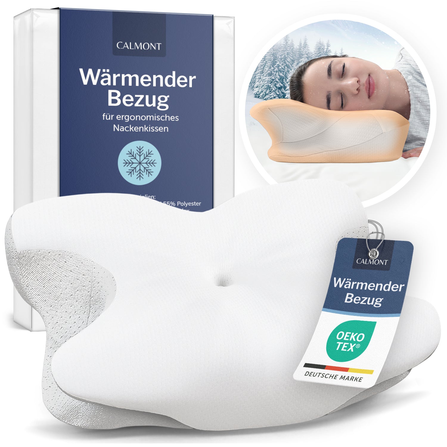 Wechselbezug für Ergonomisches Nackenkissen